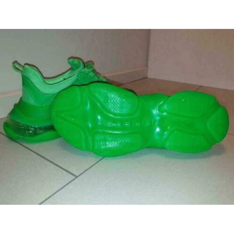 Balenciaga Triple S Neon groen maat 41 tm 45