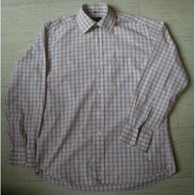 Heren Overhemd / Shirt Daniel Hechter Paris maat 39