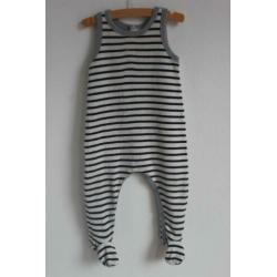 Marinepakje van Petit Bateau maat 74 (2382)