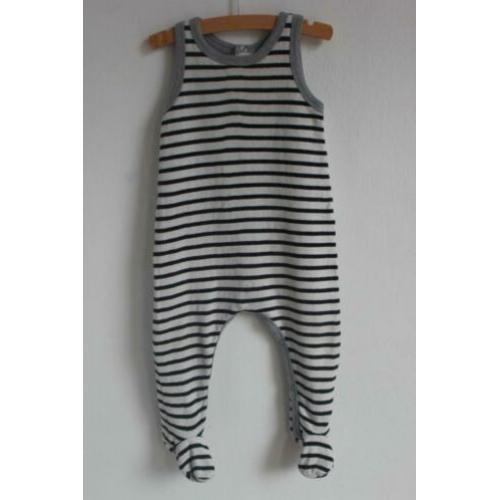 Marinepakje van Petit Bateau maat 74 (2382)