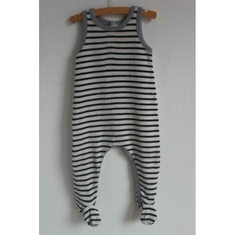 Marinepakje van Petit Bateau maat 74 (2382)