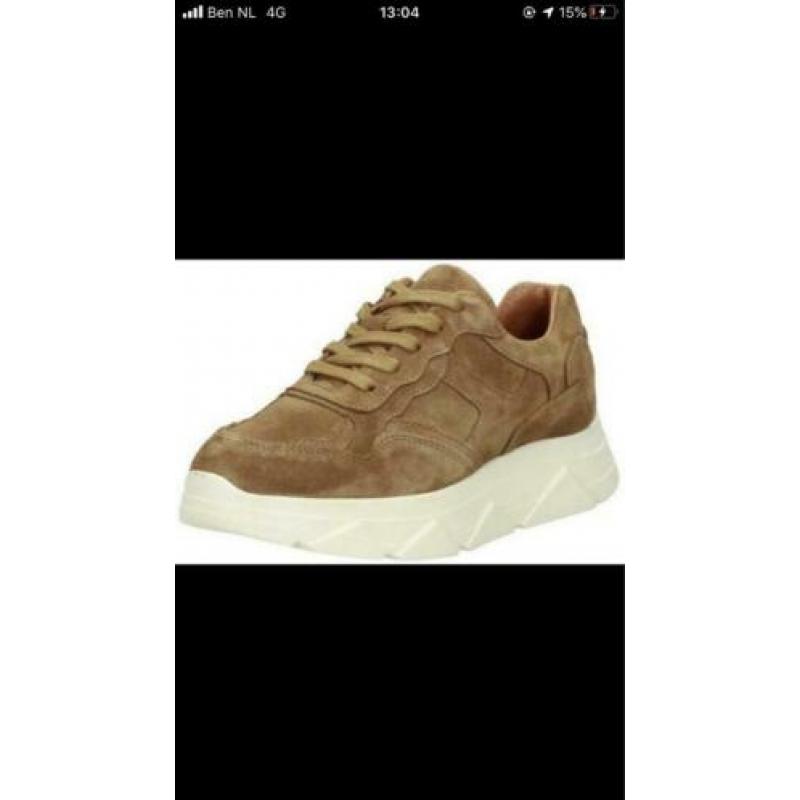 Sneaker Tango Kady Fat, Cognac, Maat 39