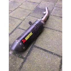 Akrapovic sport uitlaat demper Carbon z750