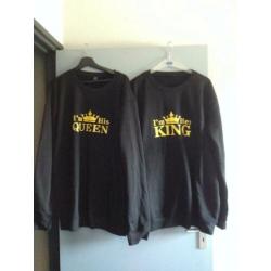 setjeTRUI ; heren I'M HER KING en dames I'M HIS QUEEN