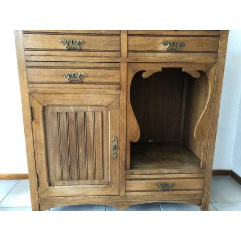 Jugendstil kast Buffetkast Keukenkast