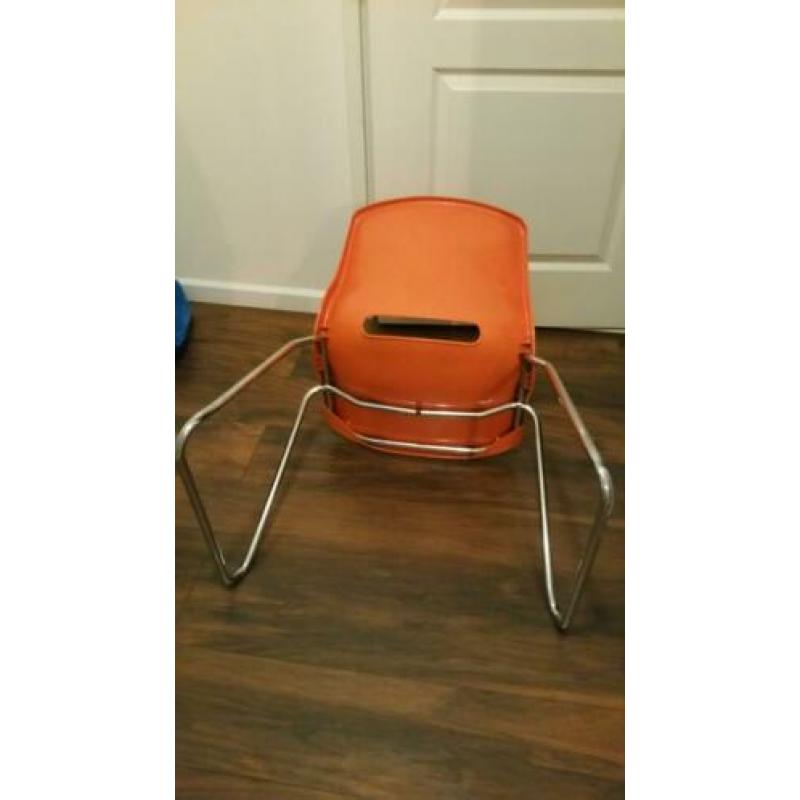 2x retro stoelen €10,- per stuk