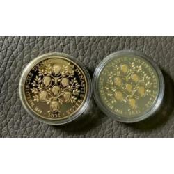 Verzamelmunten Verguld ( Diverse Gouden Munten )