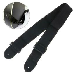 Guitar strap nylon 68cm-124cm black