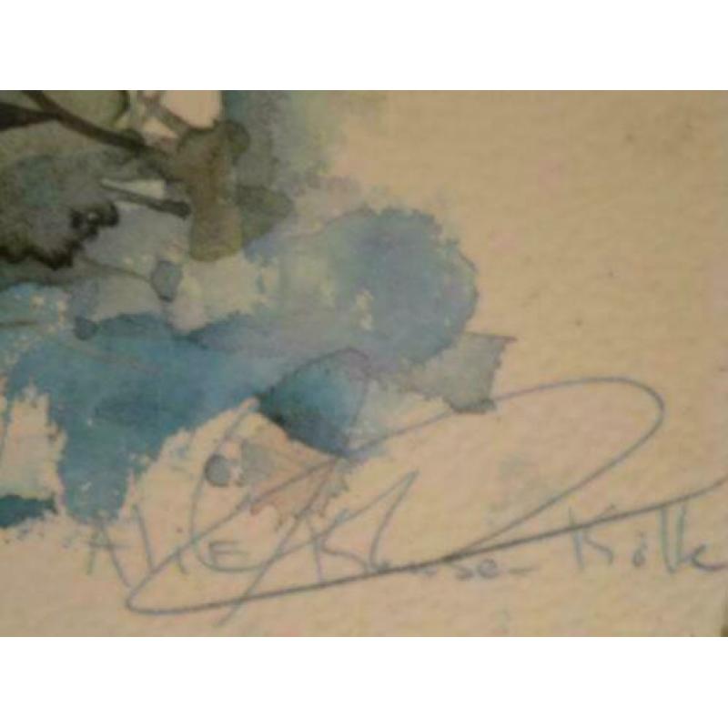 aquarel paddenstoelen alie kruse kolk