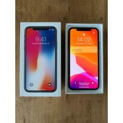 iphone X 64GB Space Grey | Met bon en garantie