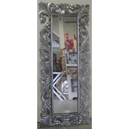 Barok Spiegel - houten lijst - 170 x 70 cm - bij TTM Wonen
