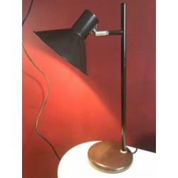 Retro vintage metalen tafellaken bureaulamp