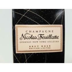 Limited edition Nicolas feuillatte brut rose champagne 5 st!