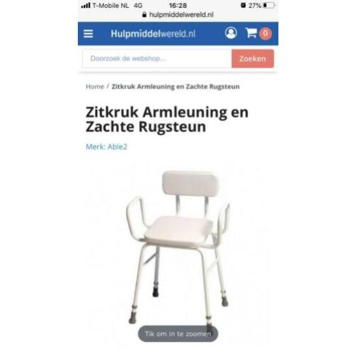 Zit kruk ouderen