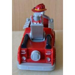 Paw Patrol Brandweer Auto Met Marshall
