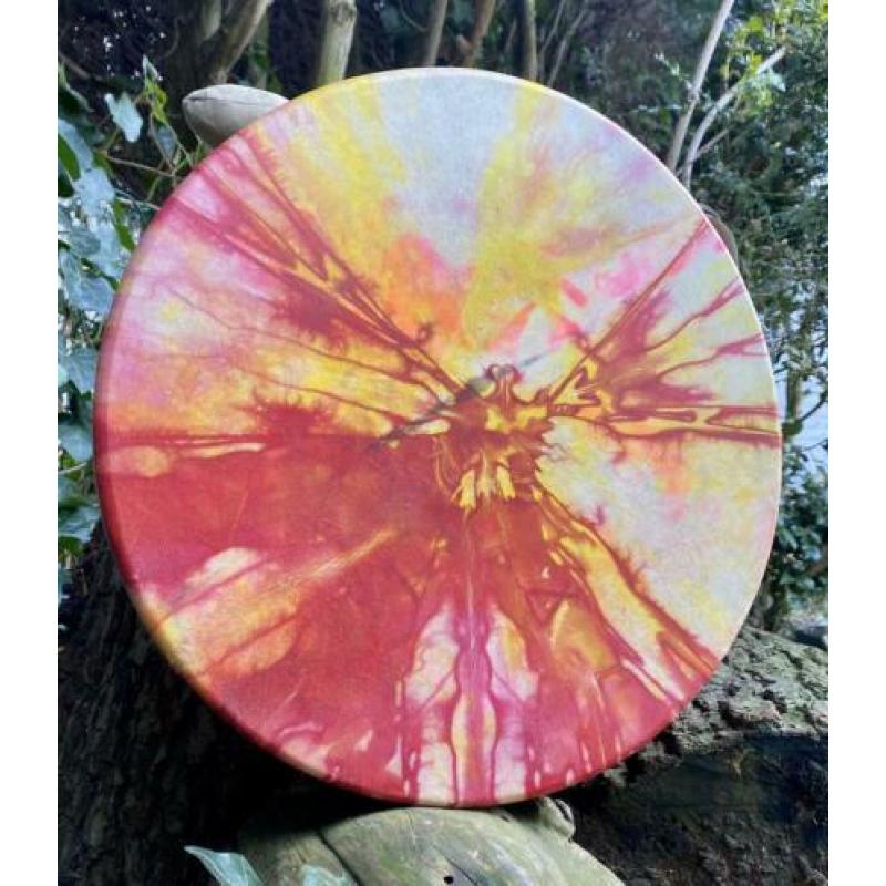 Sjamanendrum Koe 42 cm 1e & 3e Chakra