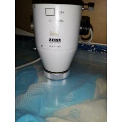 Zeiss 4x5" adapter voor microscoop + controleunit MC63A