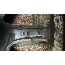 Borbet Velgen Renault grijs zwart banden 195/65-15