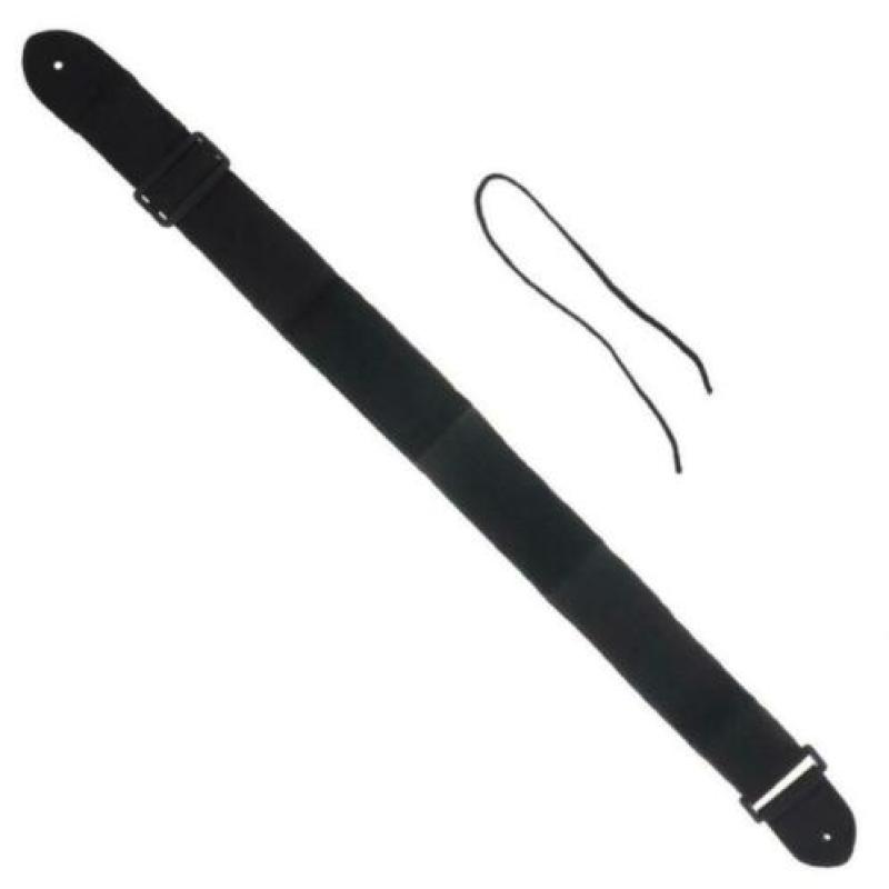 Guitar strap nylon 68cm-124cm black