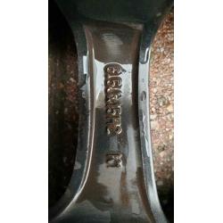 Borbet Velgen Renault grijs zwart banden 195/65-15