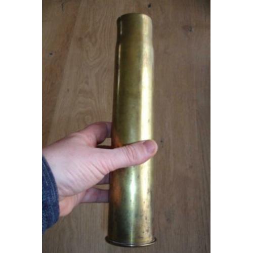 Belgische lege 4,7cm AT Huls WO2 1935 100% origineel