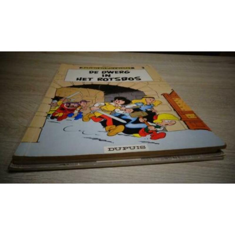 Johan en Pirrewiet stripboeken 3 stuks goede staat