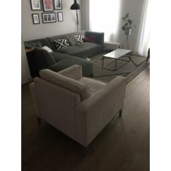 *gratis* ophalen twee witte/beige fauteuils