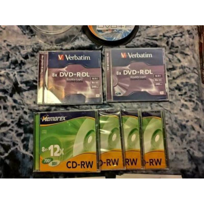 14x DVD-R double layer, 43x CD-R, 20x DVD-R, 4x CD-RW NIEUW