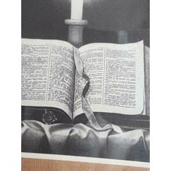 PASEN, Brocante Bijbel Prent