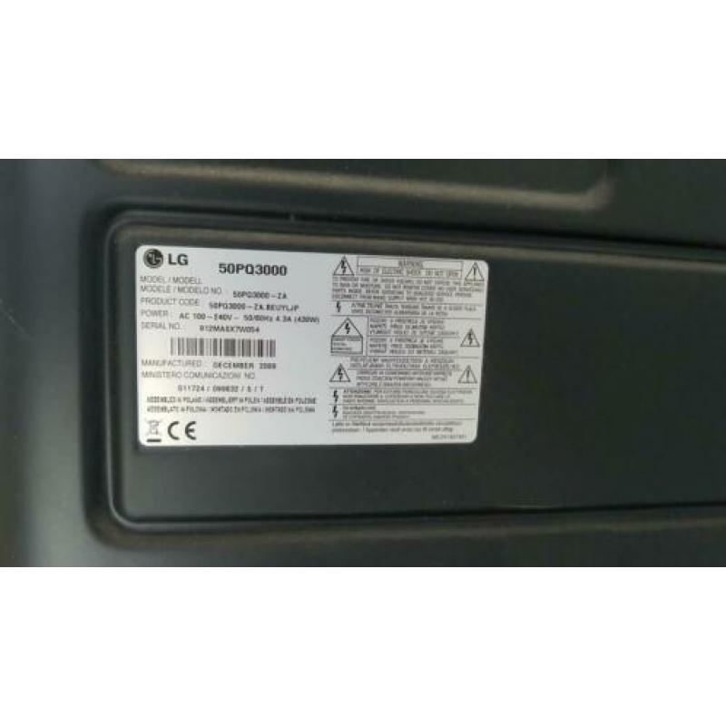Plasma TV LG 50 incl. muursteun