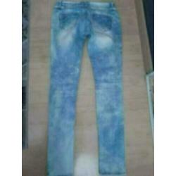 SKINNY Jeans Met Slijtplekken LUXURY 38/40 M Incl.Verzenden!
