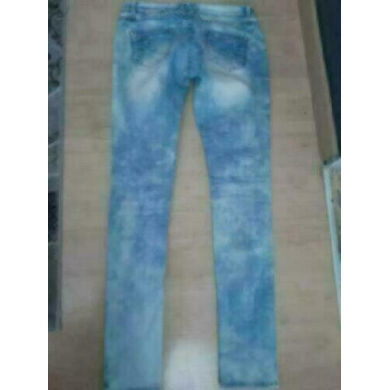 SKINNY Jeans Met Slijtplekken LUXURY 38/40 M Incl.Verzenden!