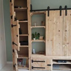 TV meubel van steigerhout