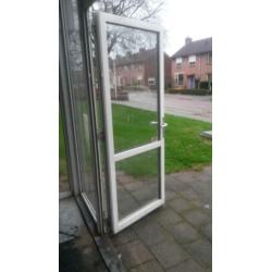 deuren met zijlichten dubbelglas aluminium