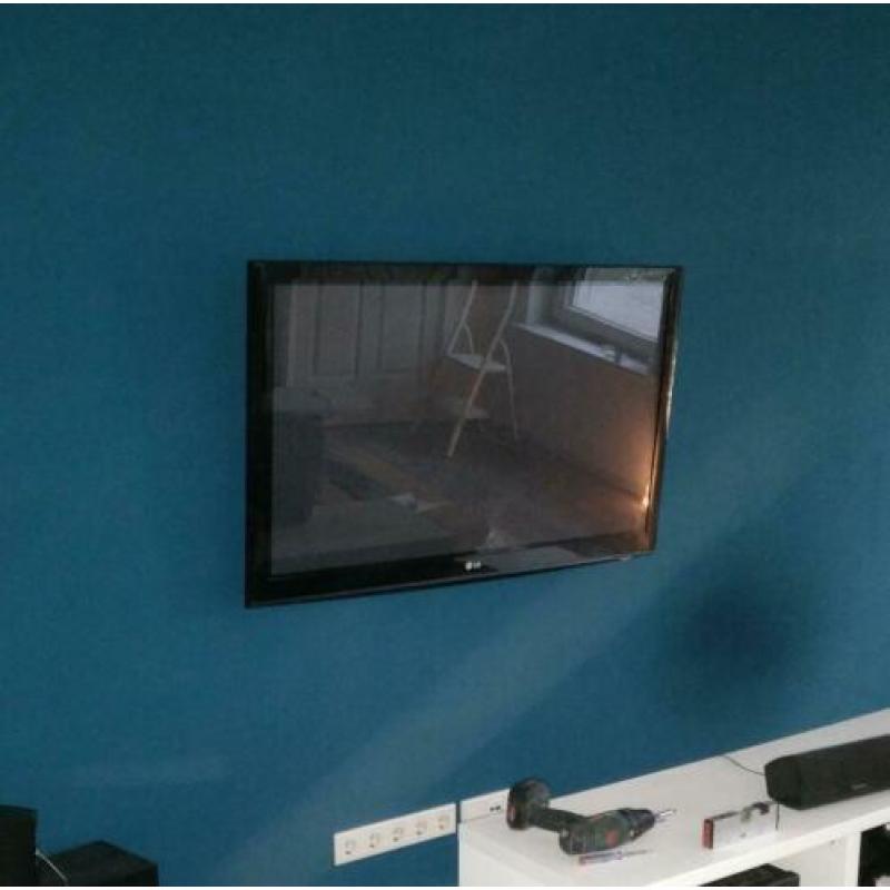 Plasma TV LG 50 incl. muursteun