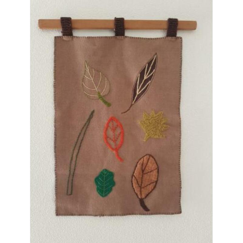 Vintage wandkleedje jaren 70