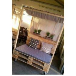 Pallets voor bedden, banken, rekken, tafels, kasten, 12,95