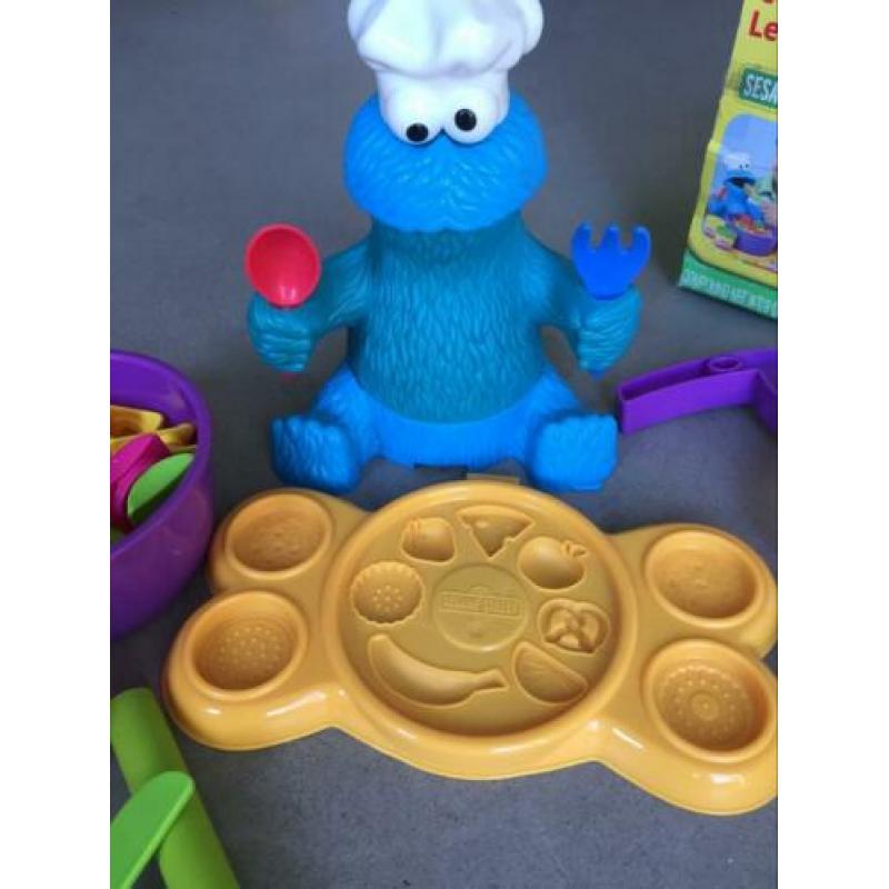 Play-doh koekiemonster letter lunch
