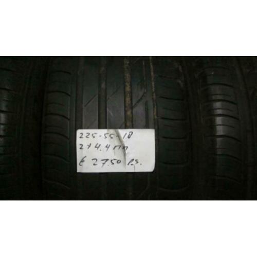225 55 18 Bridgestone, Michelin zomer banden