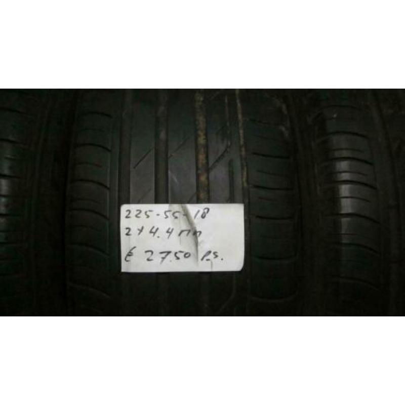 225 55 18 Bridgestone, Michelin zomer banden