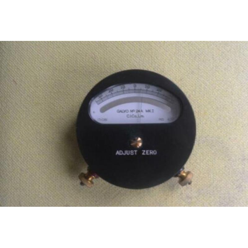 Cambridge galvanometer ampèremeter NOS OVP 1943