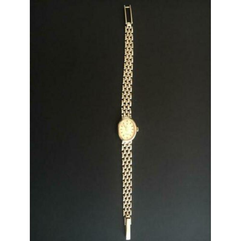 Gouden dames horloge