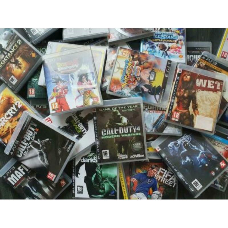 34x PS3 games en ps move camera en controller