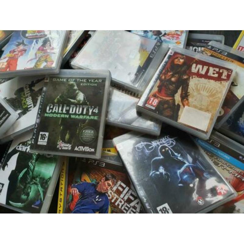 34x PS3 games en ps move camera en controller