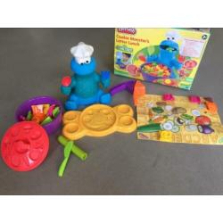 Play-doh koekiemonster letter lunch