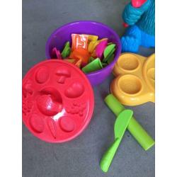 Play-doh koekiemonster letter lunch