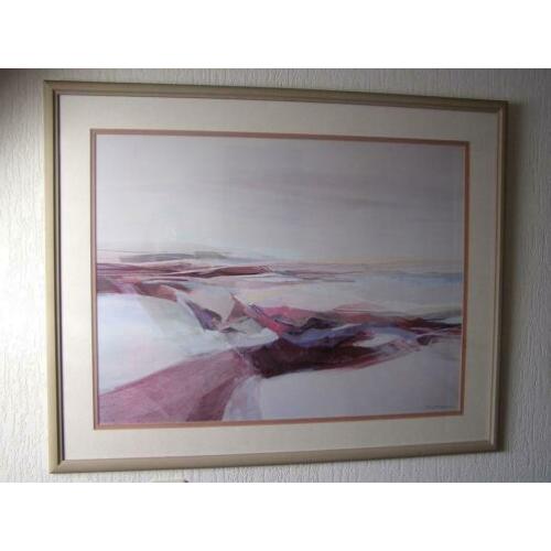 Schilderij van Kunstenares Fran Wohlfelder. genaamd: "Coastl