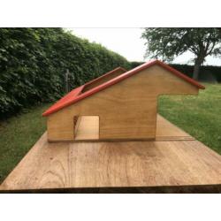 Houten stal