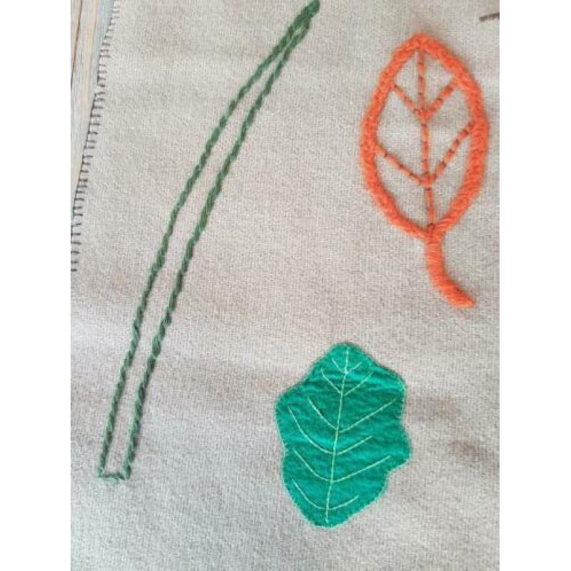 Vintage wandkleedje jaren 70