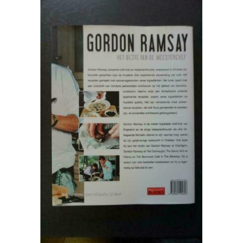 NIEUW 2x Jamie Oliver, Gordon Ramsay Kook Boeken Kookboeken